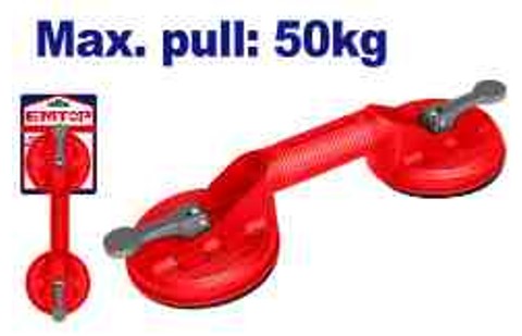 Professional Sucker 50kg Max Pull 115mm Cup Diameter - ABS Handle Color Sleeve Packed Workshop Tool Heavy Duty Suction Equipment